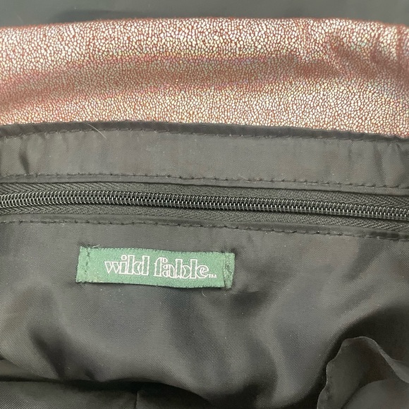 Wild Fable mini backpack sparkly iridescent pink NWOT - Picture 2 of 7